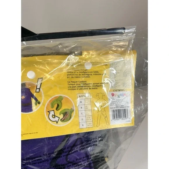 Lego Witch Minifig Halloween Costume Small 4-6 - Picture 9 of 9